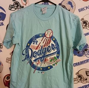 47 Brand Reproduction 1988 Los Angeles LA Dodgers World Series MLB Baseball Tee